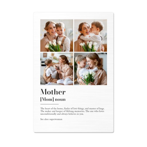 Dictionary Definition with 4 photos