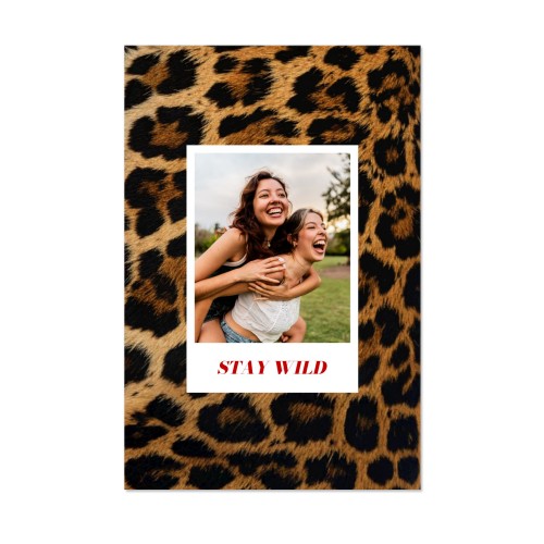 Photo Print Animal Pattern