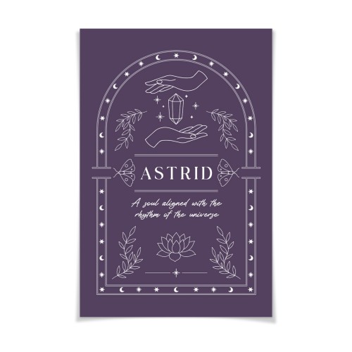 Cosmic Harmony Frame - Text Only