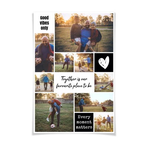 Collage Poster 20 x 30 cm Mat Collage Poster 20 x 30 cm Mat