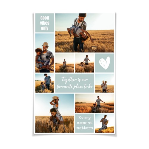 Collage Poster 20 x 30 cm Mat Collage Poster 20 x 30 cm Mat