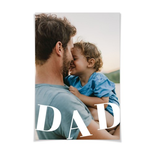 Typo Frame Dad