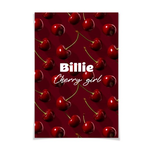 Cherry Coded Pattern Text - Only