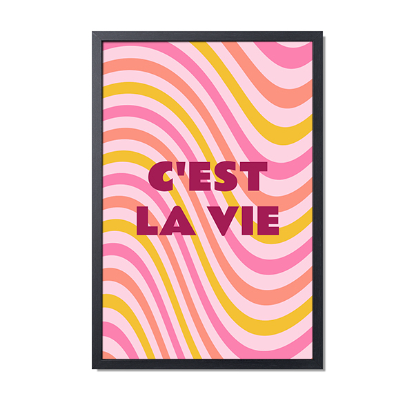 Innrammet poster 20 x 30 cm Svart Innrammet poster 20 x 30 cm Svart