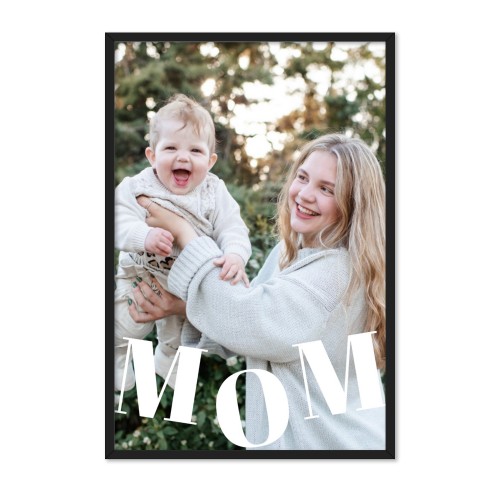 Typo Frame Mom