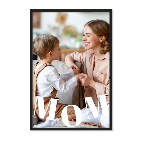 Typo Frame Mom Typo Frame Mom