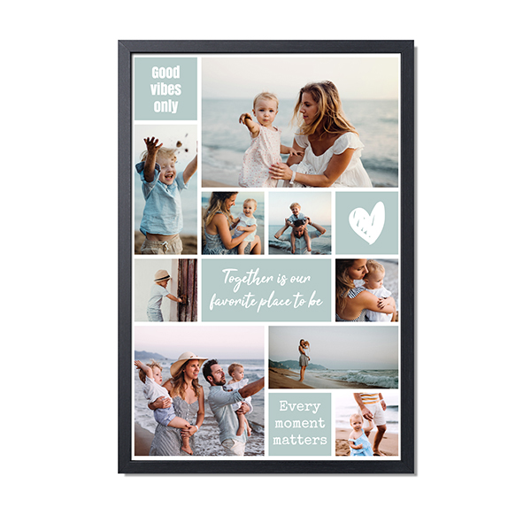 Innrammet poster 20 x 30 cm Svart Innrammet poster 20 x 30 cm Svart