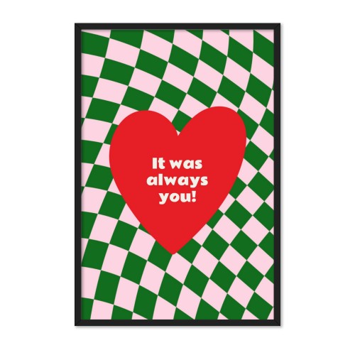 Ingekaderde Poster 20 x 30 cm Zwart Ingekaderde Poster 20 x 30 cm Zwart
