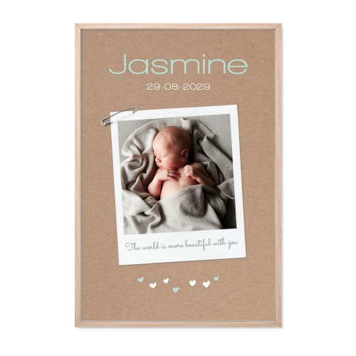 Pêle-Mêle encadré 20 x 30 cm Naturel