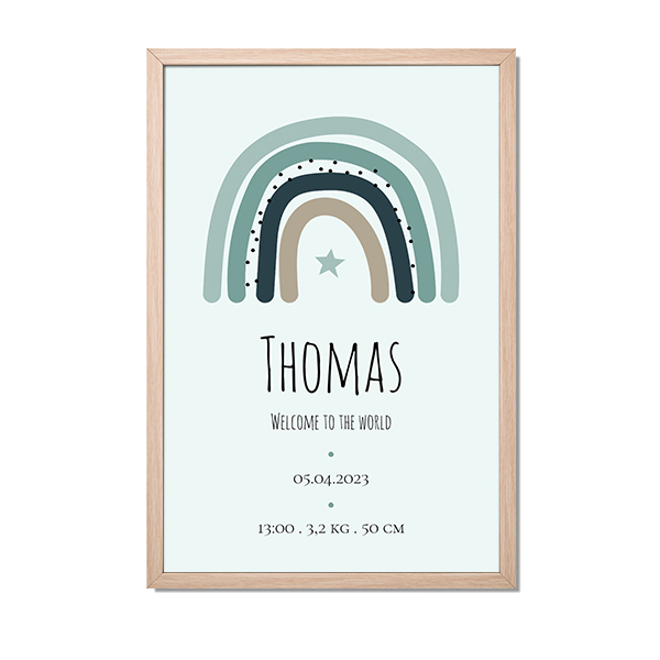 Foto-Collage mit Rahmen 20 x 30 cm Braun Foto-Collage mit Rahmen 20 x 30 cm Braun