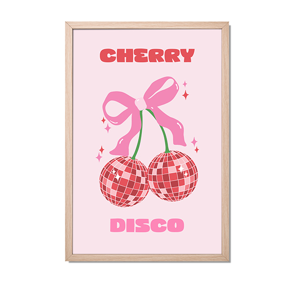 Cherry Disco - Text Only