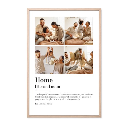 Dictionary Definition with 4 photos