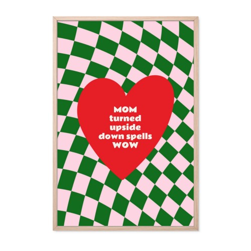 Innrammet poster 20 x 30 cm Tre