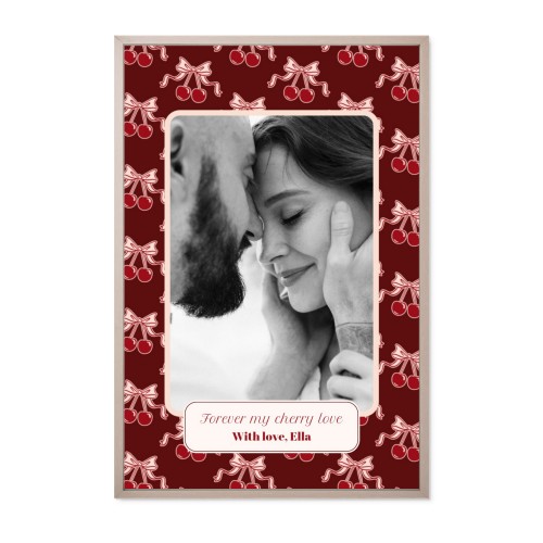 Vintage Cherry Love Text - Only Vintage Cherry Love Text - Only