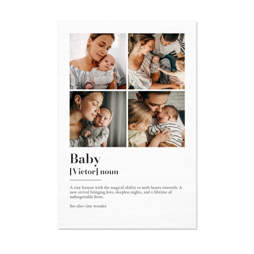 Dictionary Definition with 4 photos