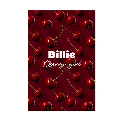 Cherry Coded Pattern Text - Only