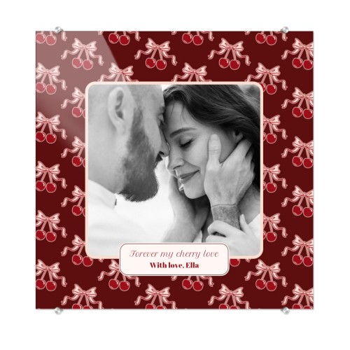 Vintage Cherry Love Text - Only Vintage Cherry Love Text - Only