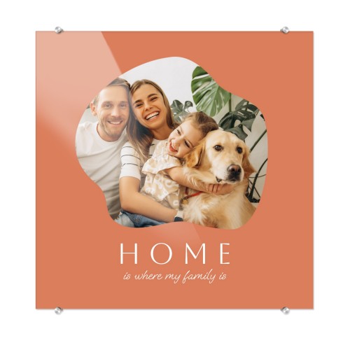 Foto op acrylglas 30 x 30 cm