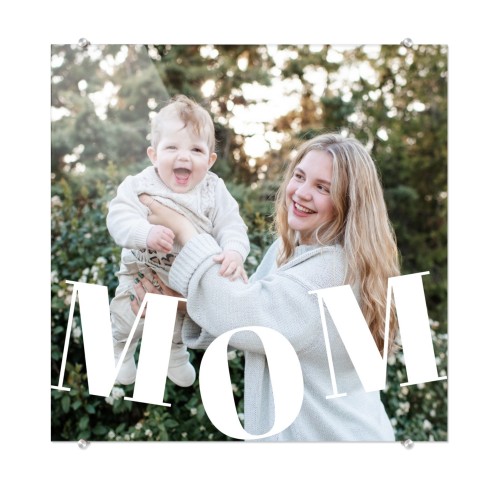 Typo Frame Mom