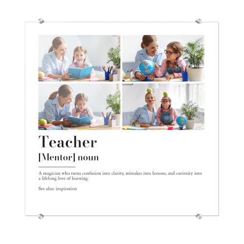 Dictionary Definition with 4 photos