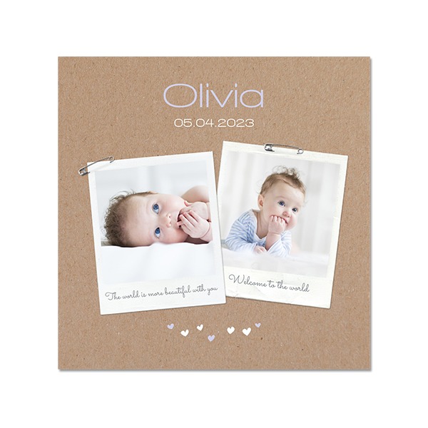 Cardboard Photo Print