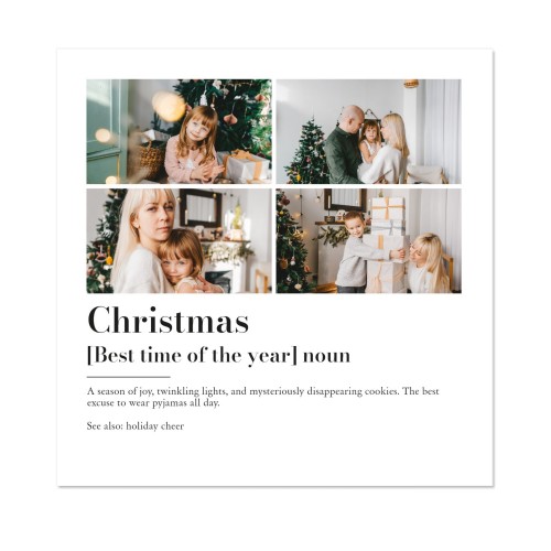 Dictionary Definition with 4 photos