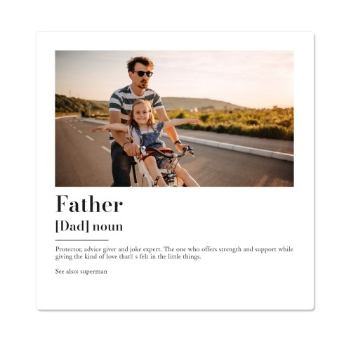 Foto op aluminium wit 30 x 30 cm Foto op aluminium wit 30 x 30 cm