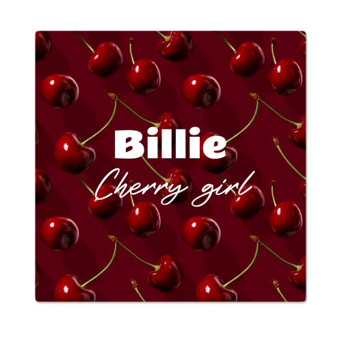 Cherry Coded Pattern Text - Only