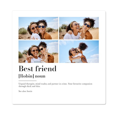 Photo on Metal 30 x 30 cm