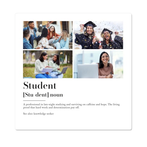 Photo on Metal 30 x 30 cm