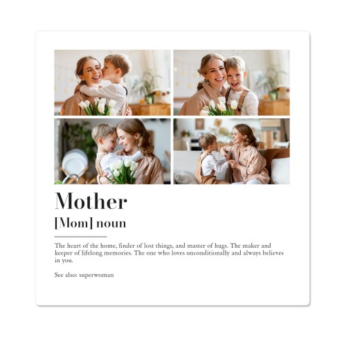 Photo on Metal 30 x 30 cm