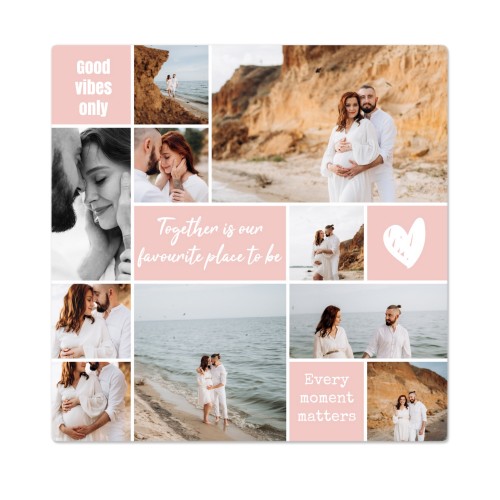 Photo on Metal 30 x 30 cm