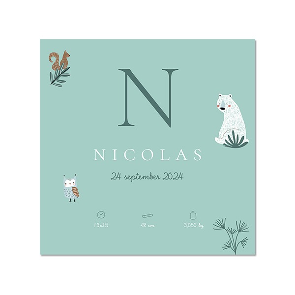 Poster Alu 30 x 30 cm Poster Alu 30 x 30 cm