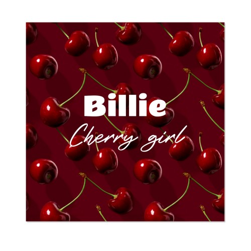 Cherry Coded Pattern Text - Only