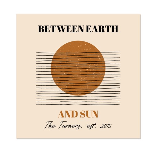 Alu Poster 30 x 30 cm