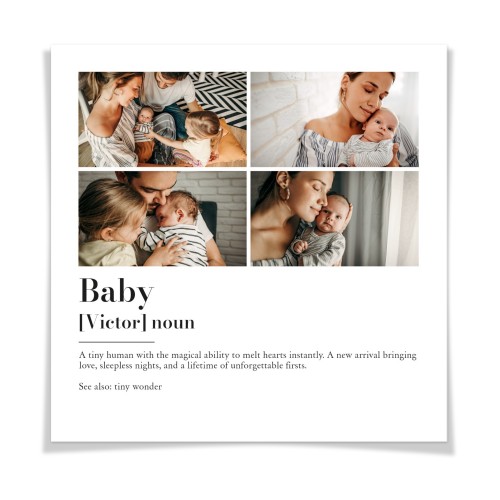 Poster collage 30 x 30 cm Matt Poster collage 30 x 30 cm Matt