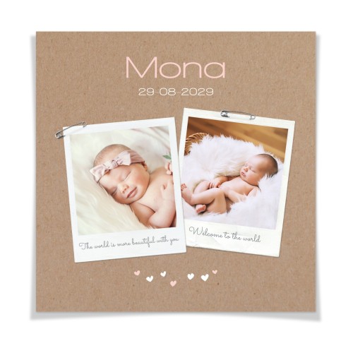 Pêle-Mêle 30 x 30 cm Mat