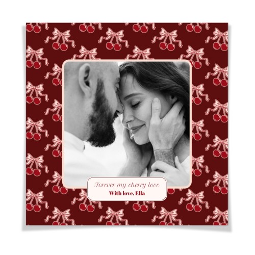 Vintage Cherry Love Text - Only Vintage Cherry Love Text - Only