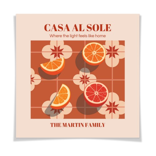 Poster 30 x 30 cm Mat