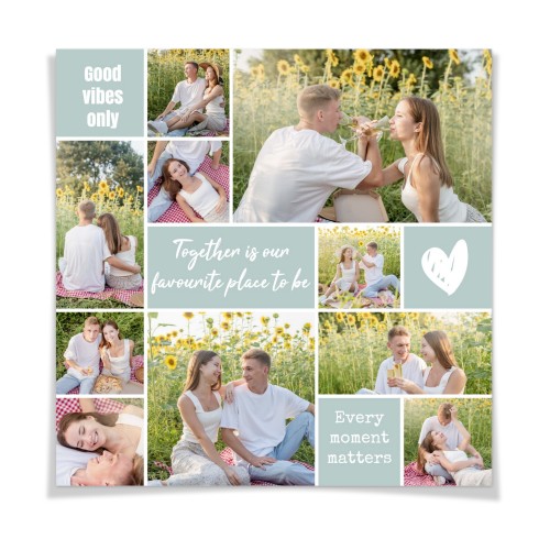 Collage Poster 30 x 30 cm Matte