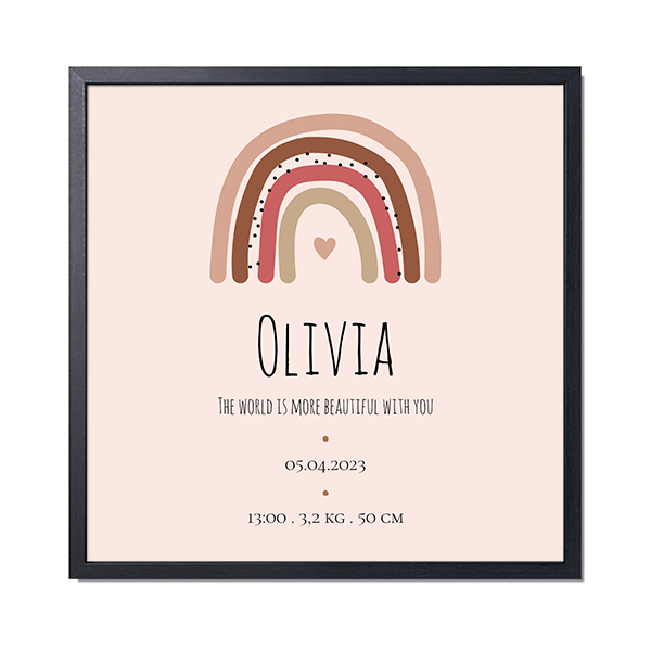 Foto-Collage mit Rahmen 30 x 30 cm Schwarz Foto-Collage mit Rahmen 30 x 30 cm Schwarz