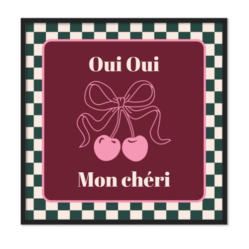 Framed Collage Poster 30 x 30 cm Black Framed Collage Poster 30 x 30 cm Black