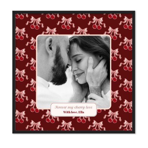 Vintage Cherry Love Text - Only Vintage Cherry Love Text - Only