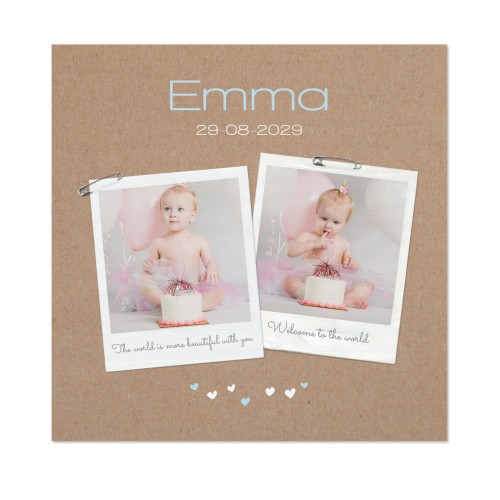 Cardboard Photo Print