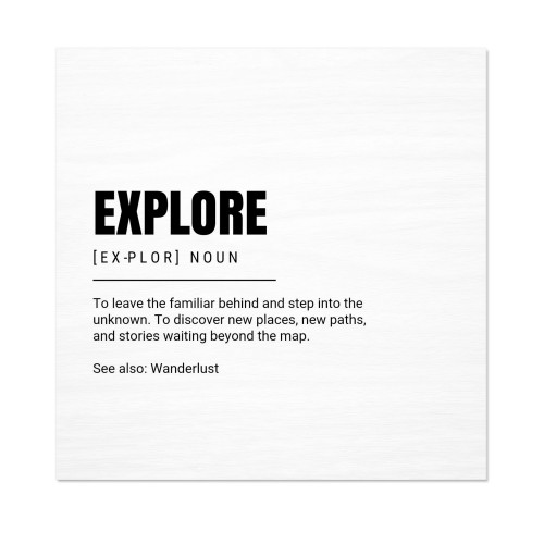 Træbillede 30 x 30 cm