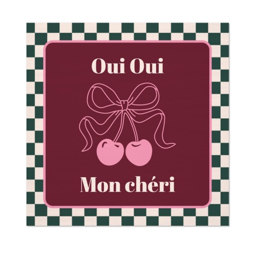 Checker Cherie Mood Text - Only Checker Cherie Mood Text - Only