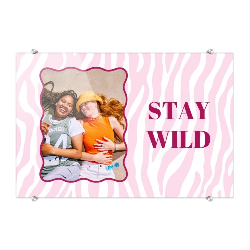 Foto op acrylglas 30 x 45 cm