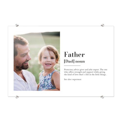 Acrylic Photo 30 x 45 cm