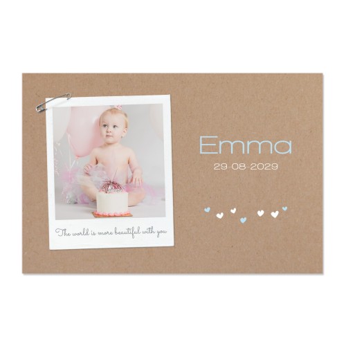 Cardboard Photo Print