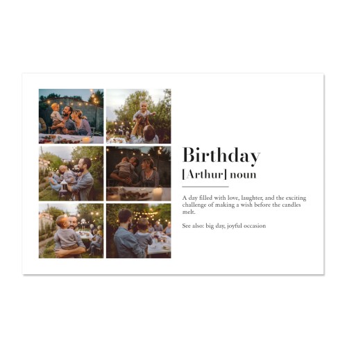 Dictionary Definition with 6 Photos